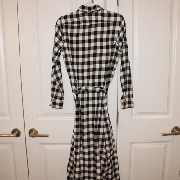 POLO RALPH LAUREN Buffalo Check Belted Twill Midi Shirtdress | 4 - Picture 9 of 11